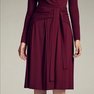 M.M. Lafleur Waverly Skirt (Boysenberry/Burgundy)